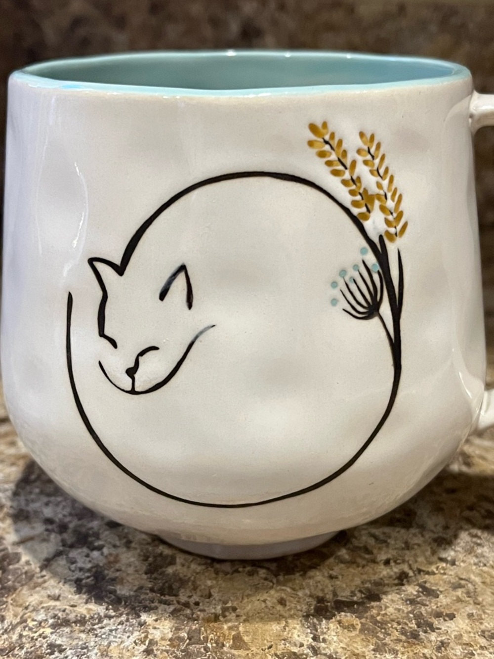 Anthropologie Cat Amos Coffee Mug Cup - Picture 3 of 11